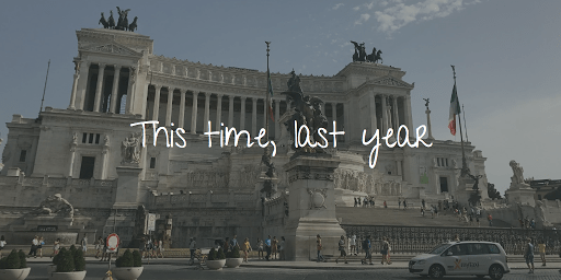 I was Rome-ing in&nbsp;Italy